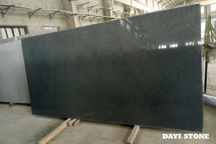 Slabs Dark Grey Granite G654 Top polished edges natural 250up x 140up